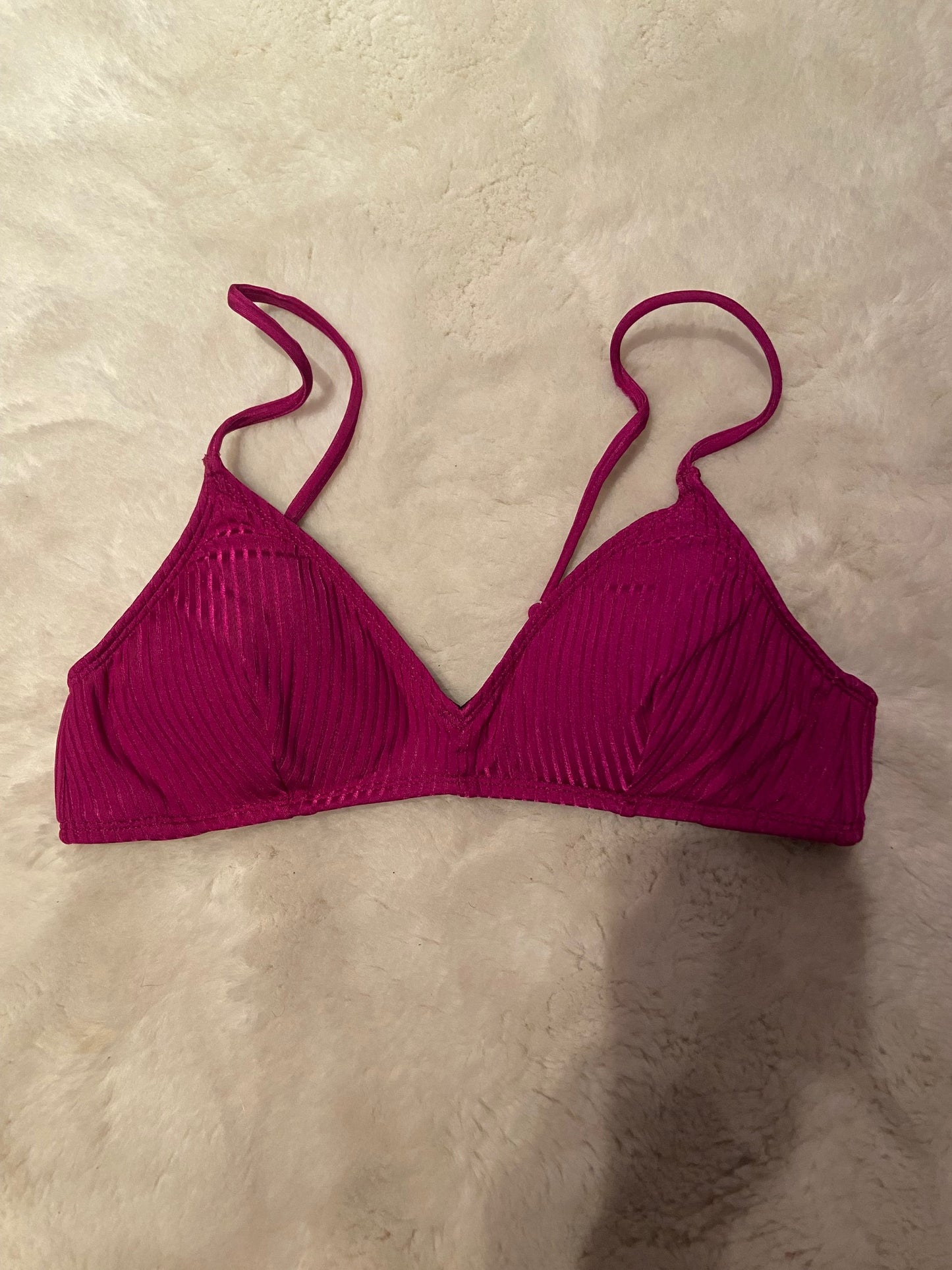 Haut de maillot de bain - TOKYO - Framboise