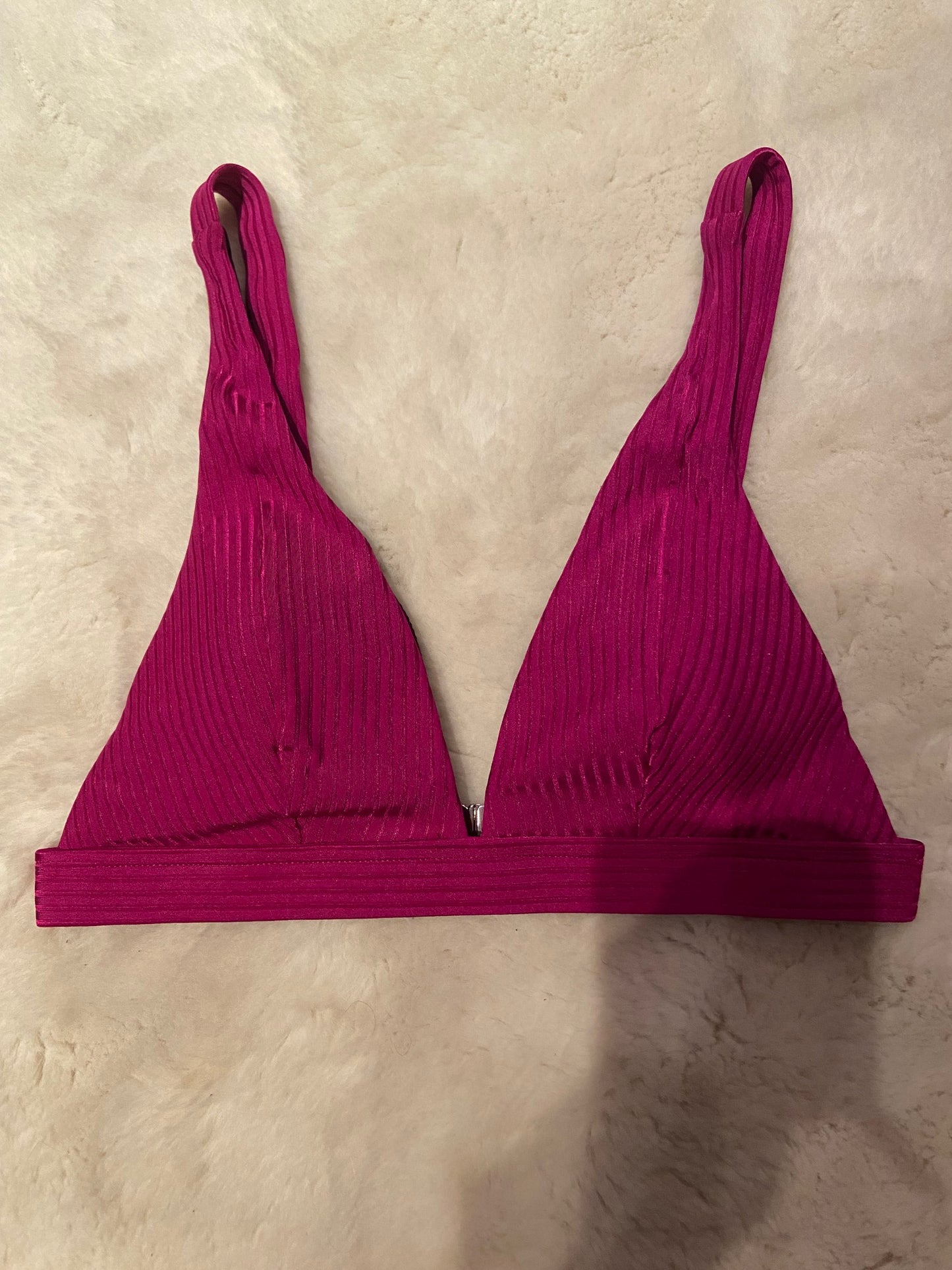 Haut de maillot de bain - NAOMI - Framboise