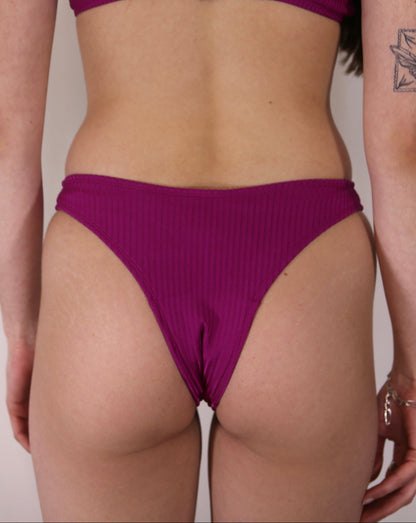 Bas de maillot de bain menstruel GAÏA - Framboise