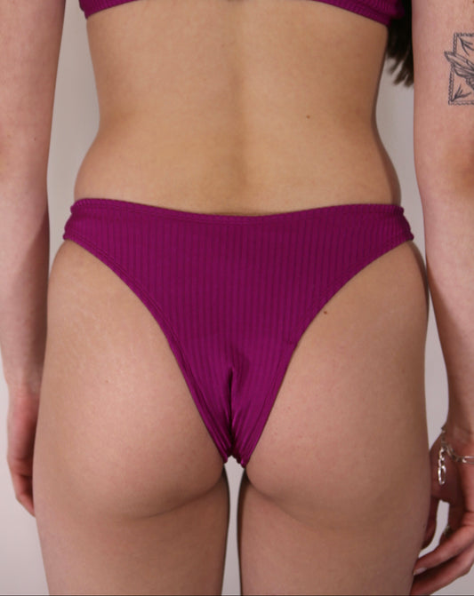 Bas de maillot de bain menstruel GAÏA - Framboise