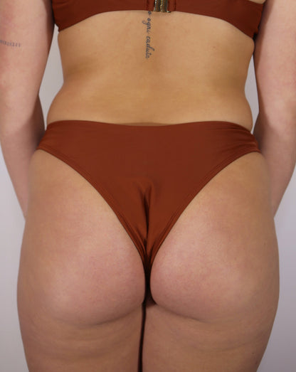 Bas de maillot de bain menstruel GAÏA - Caramel