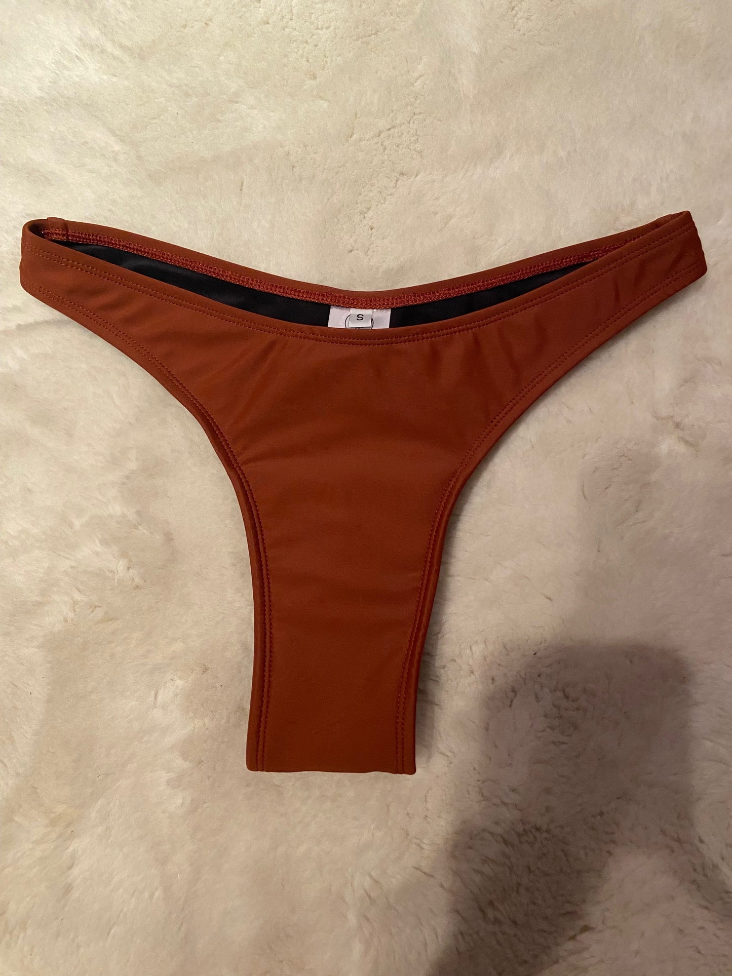 Bas de maillot de bain menstruel GAÏA - Caramel